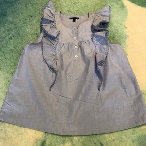 J. crew blue shirt
